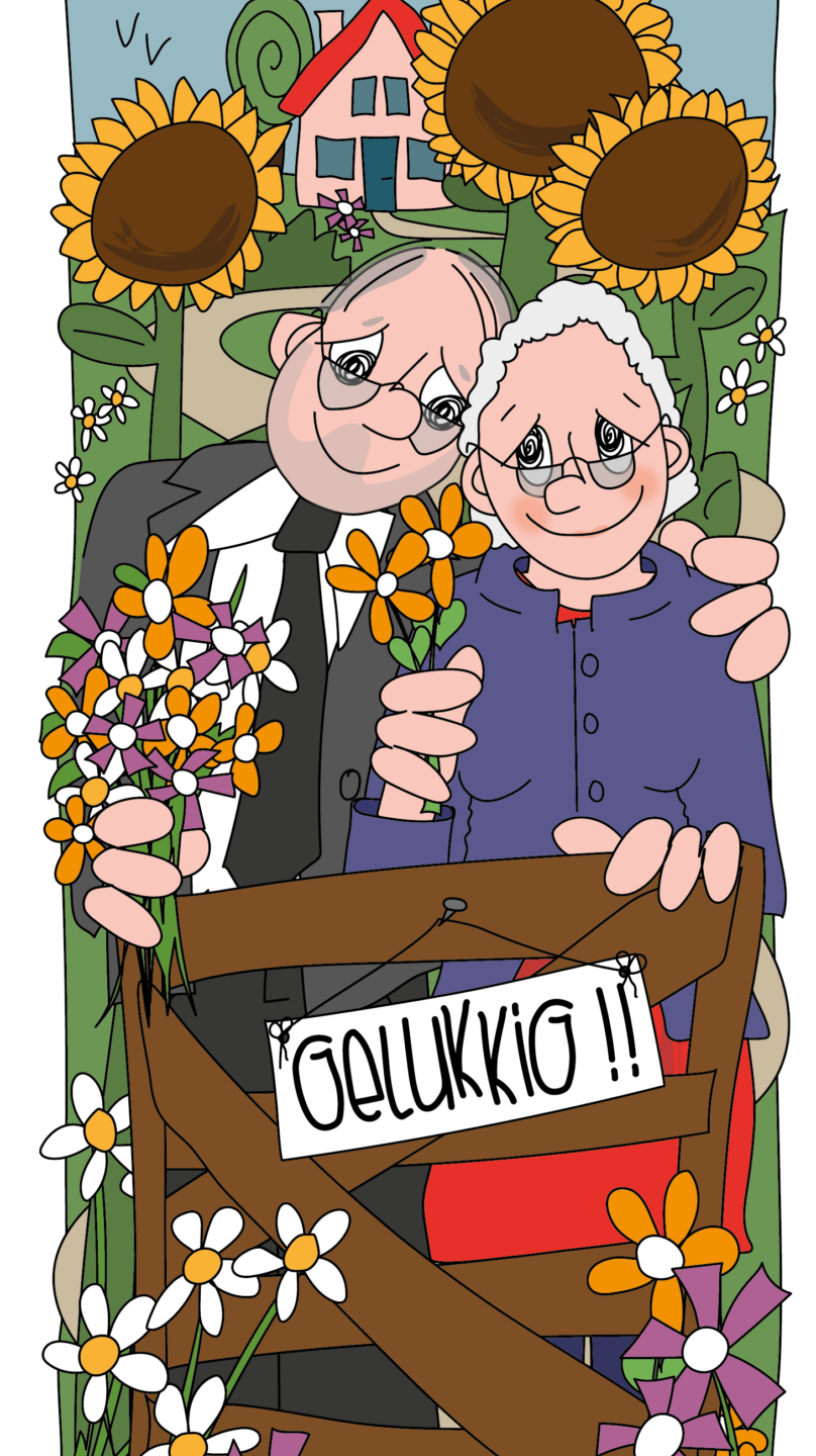 Al heel lang samen, gelukkig!!